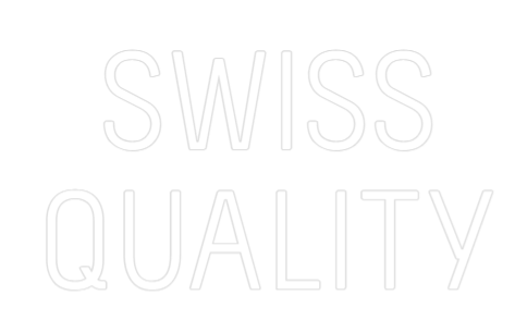 Custom Neon Sign SWISS
QUALITY