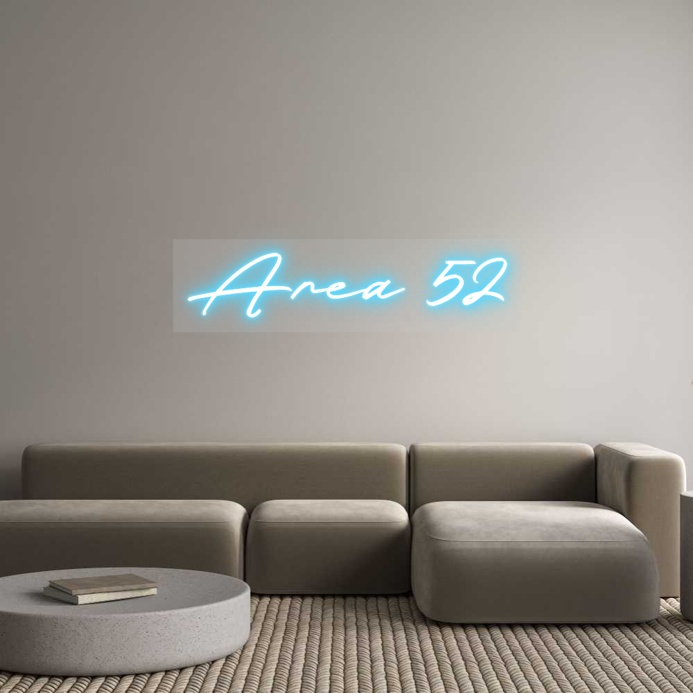 Custom Neon Sign Area 52