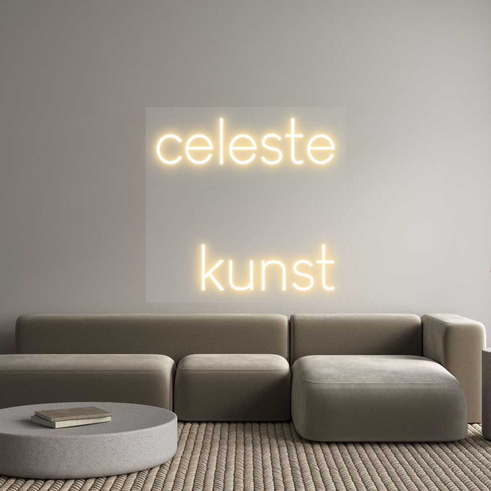 Custom Neon Sign celeste
ku...