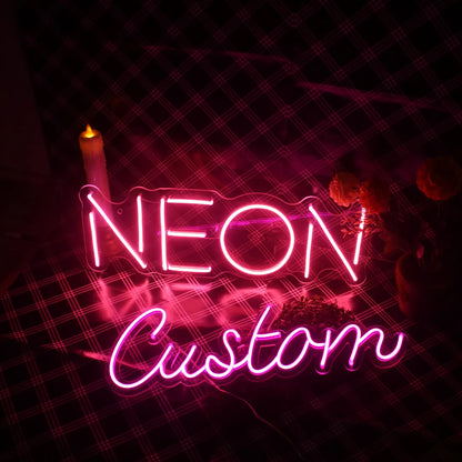 Individual LED Neon Sign – Your design, your statement 