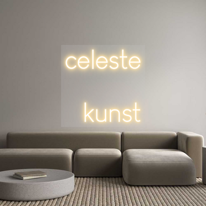 Custom Neon Sign celeste

 ku...
